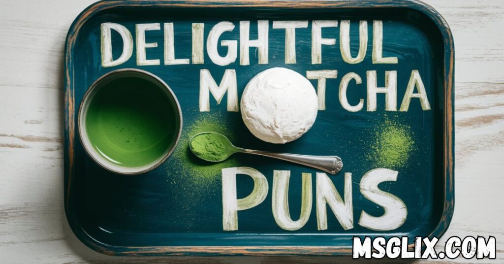 Delightful Matcha Puns and Jokes
