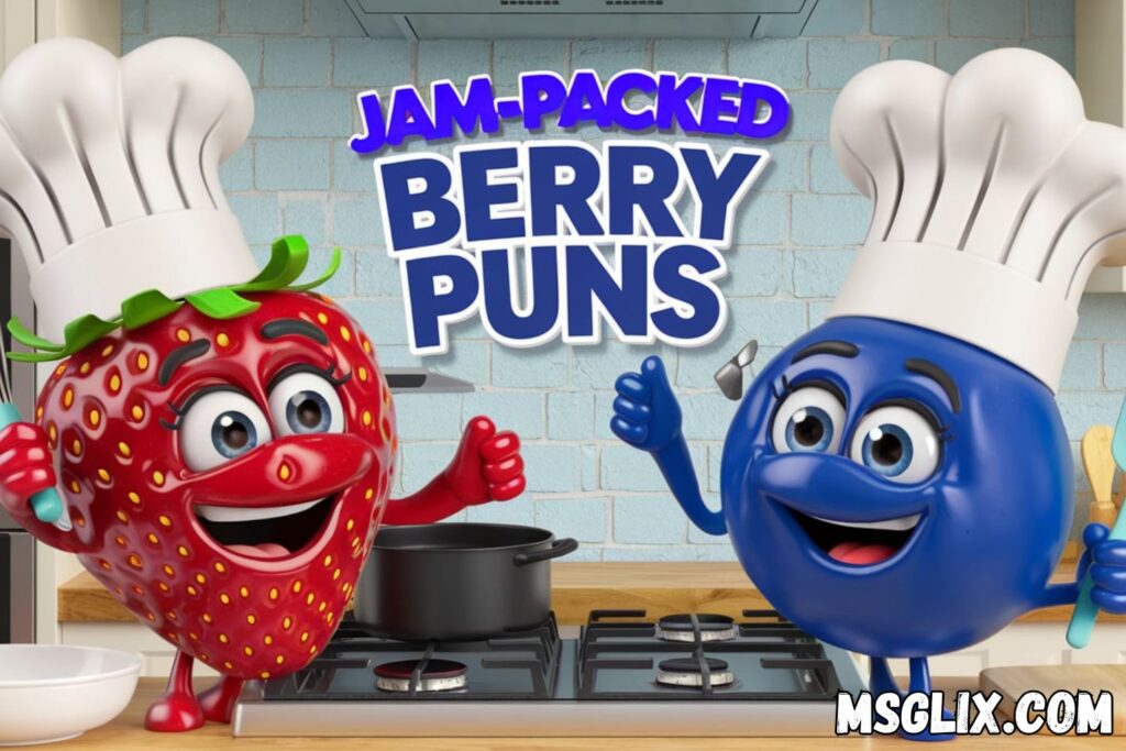 Berry Puns That Are Jam-Packed