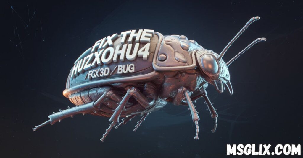 Fix the Huzoxhu4.f6q5-3d Bug